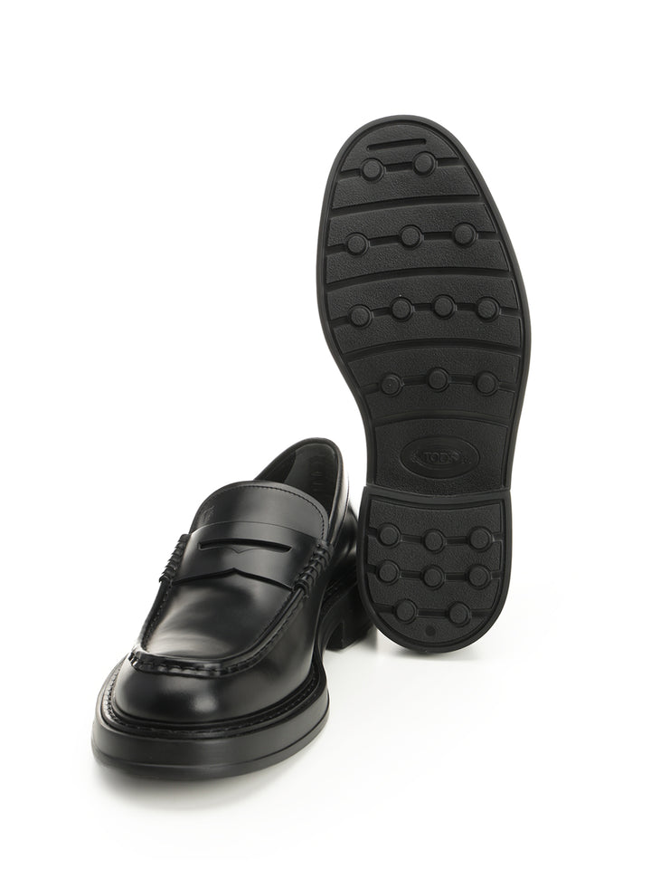 Tod'S Leather Loafer Mocassini - Nero | a388116733b9896da0c05872f20cf788104a62c4