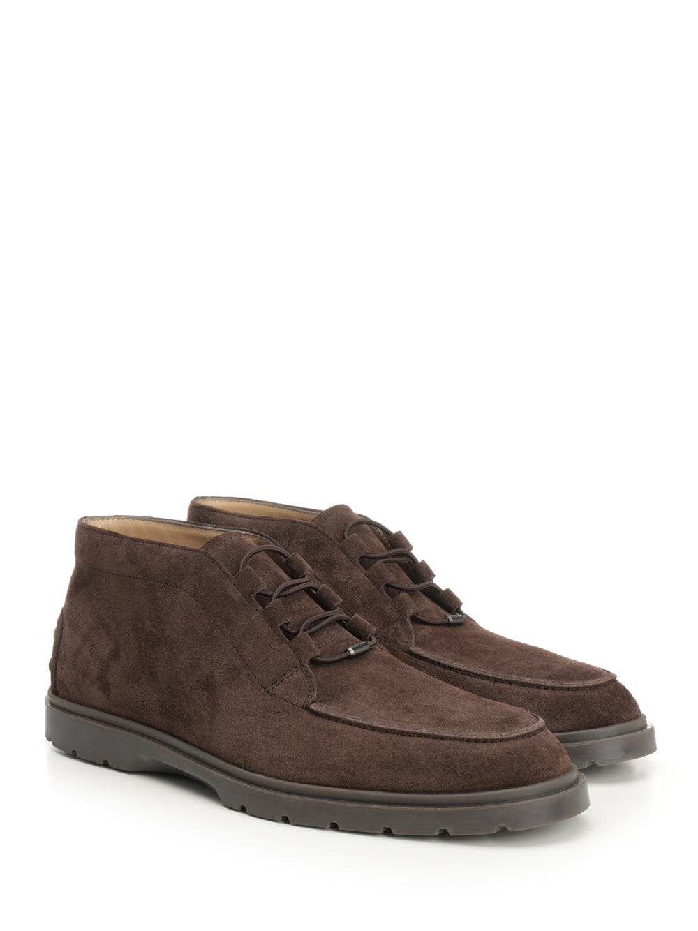 Tod'S Suede Ankle Boot Boots - Marrone | 8c480f75a0dffa997fbd21c127c886fcec27587c