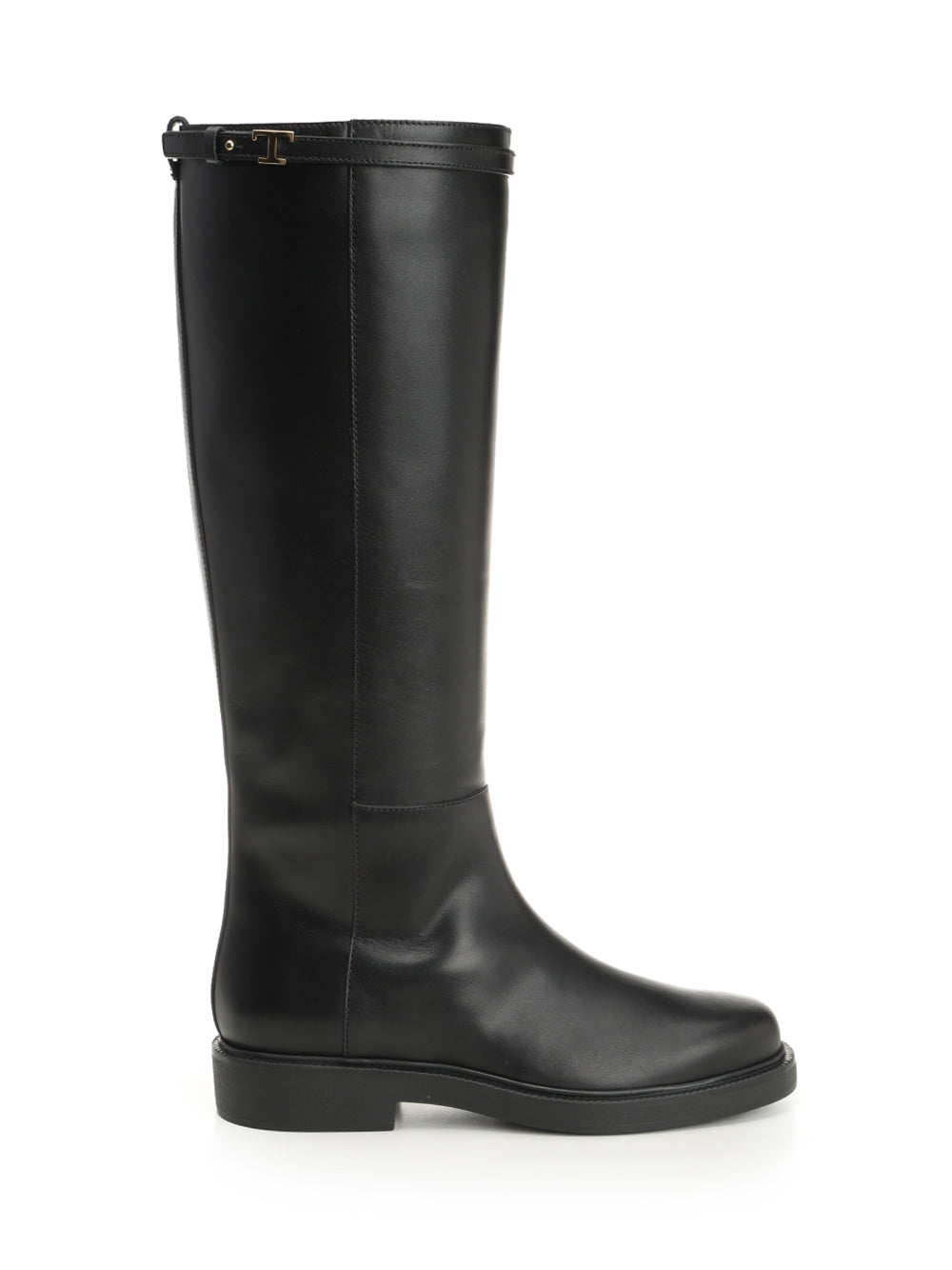 Tod'S Leather Boot Boots - Nero | 95d0b8916d883984bce17da61e397d3212c53e82