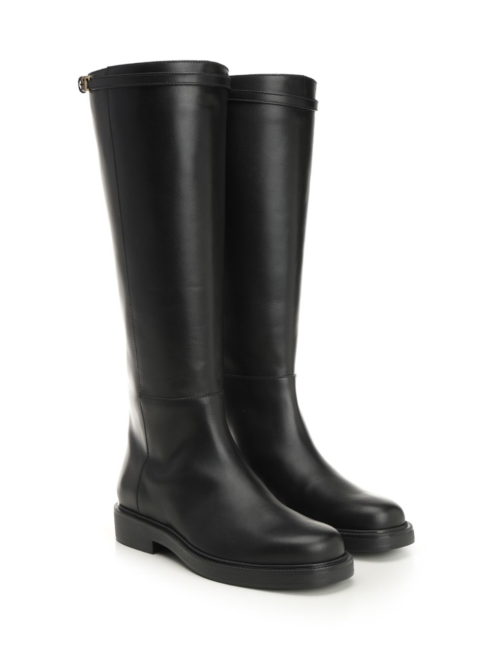 Tod'S Leather Boot Boots - Nero | 3d1f95d20638a2e58161f3ab07f7b32ae480821c