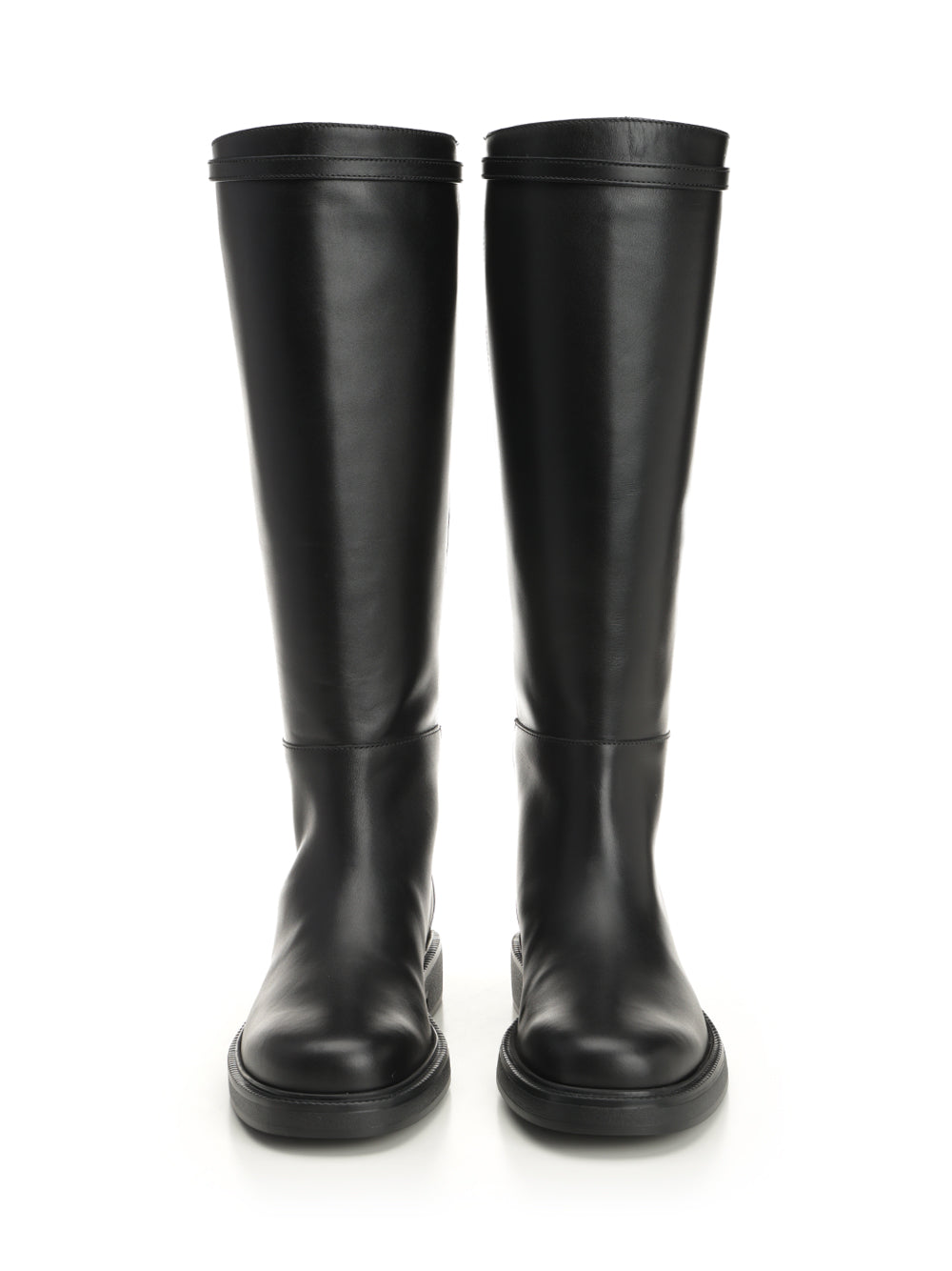 Tod'S Leather Boot Boots - Nero | 0ee8e87b738b9a45cefe0bc5146e1b93ff6da3da