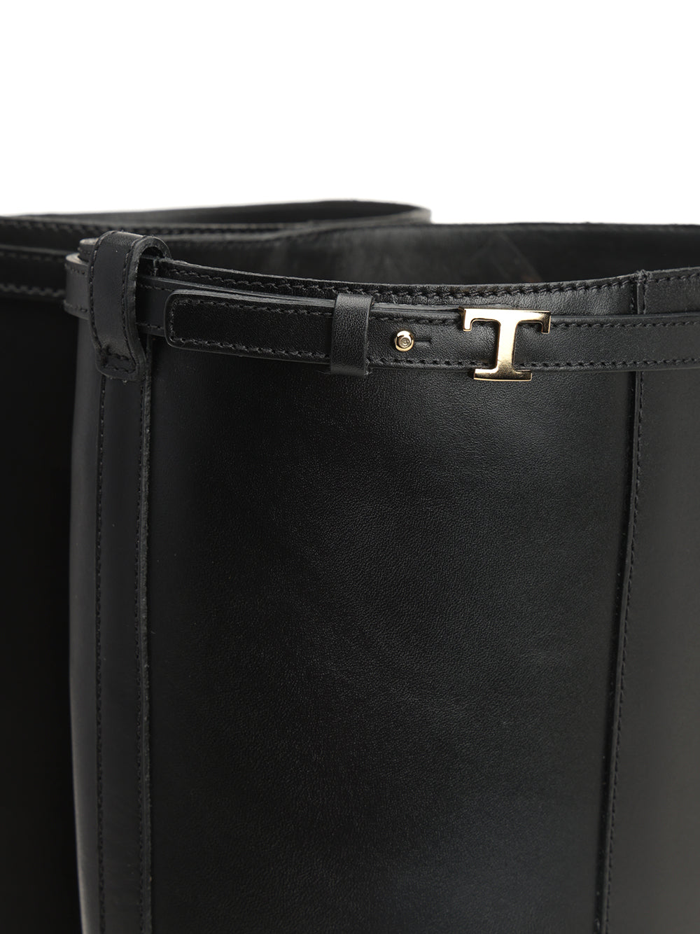 Tod'S Leather Boot Boots - Nero | c4ffc5f41a0d1161d60ccaaebbc9f81255e0cba1