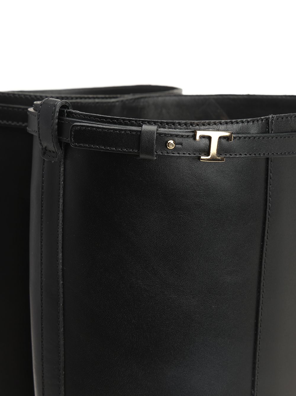 Tod'S Leather Boot Boots - Nero | 35ff6eeacc0e037e7c98fb25296de49d3b2160ba