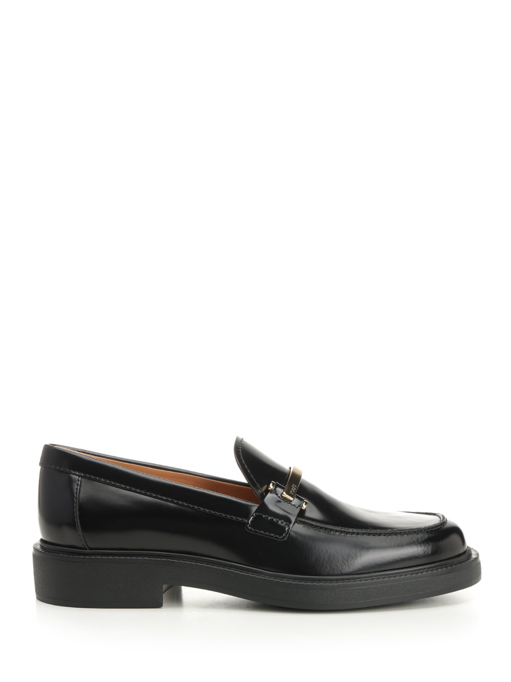 Tod'S Calfskin Loafer Scarpe basse - Nero | f5d1d946d690f67b1e90fb3c97fd5b4264504cc4