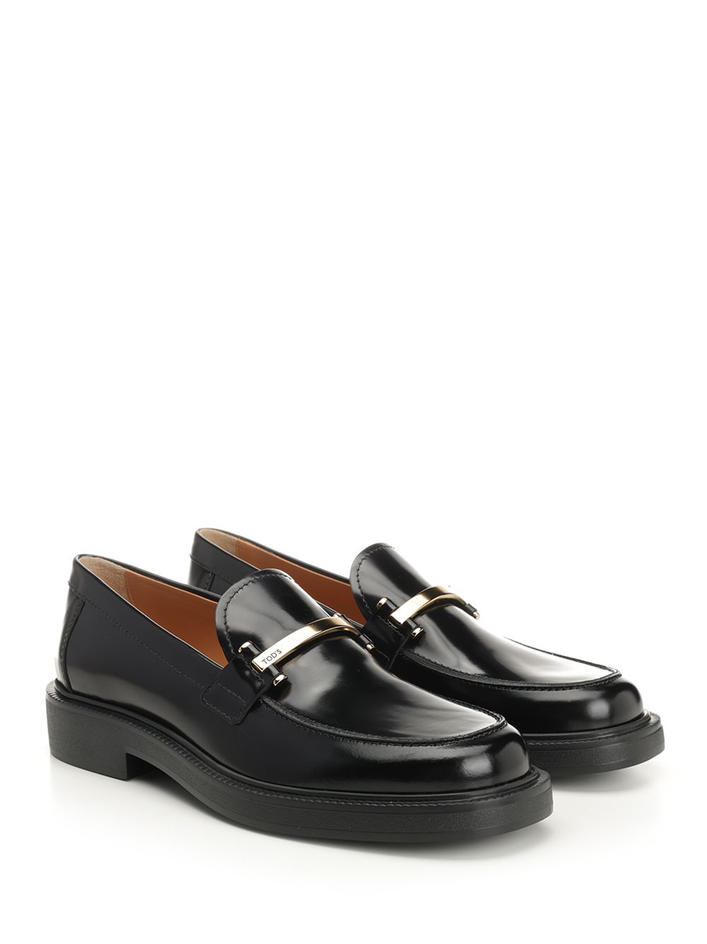 Tod'S Calfskin Loafer Scarpe basse - Nero | f0669154925e3f32491bd9d8d99e82f030ec341b