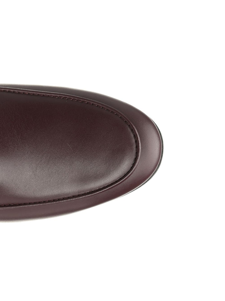 Tod'S Calfskin Loafer Scarpe basse - Marrone | 87bfd3823cdae871c6e31076d65581524d3413d8