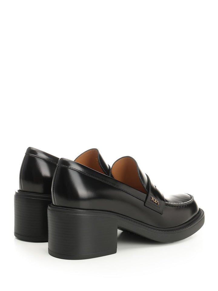 Tod'S Leather Moccasin Mocassini - Nero | 480b92335d2fe03d1c2f7d894ba68d012c4e927f