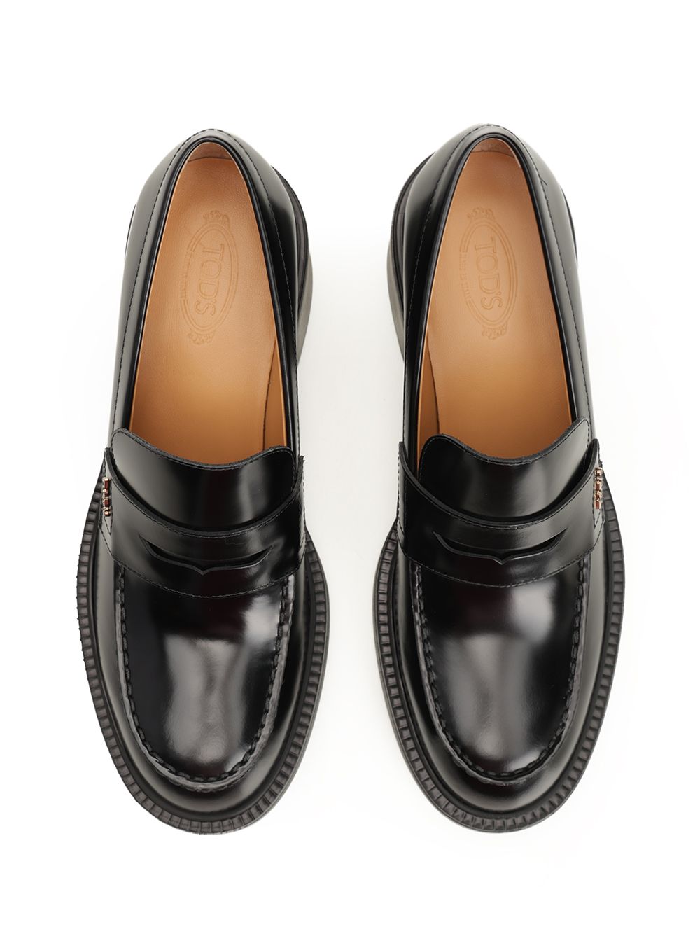 Tod'S Leather Moccasin Mocassini - Nero | 36328adb8240ebc697bac64f5d6b10527013279a