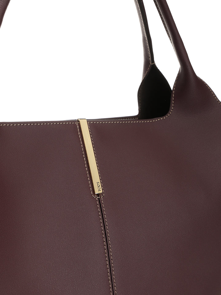 Tod'S Medium-Small Shopping Bag Handbags - Marrone | ed2c8af3adda53b860dbcbe4b76666b9de29d390
