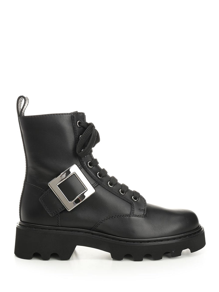 Roger Vivier Rangers Boots - Nero | d8e054acf6c2e4f5b845060ac544a1fcdd83bac6
