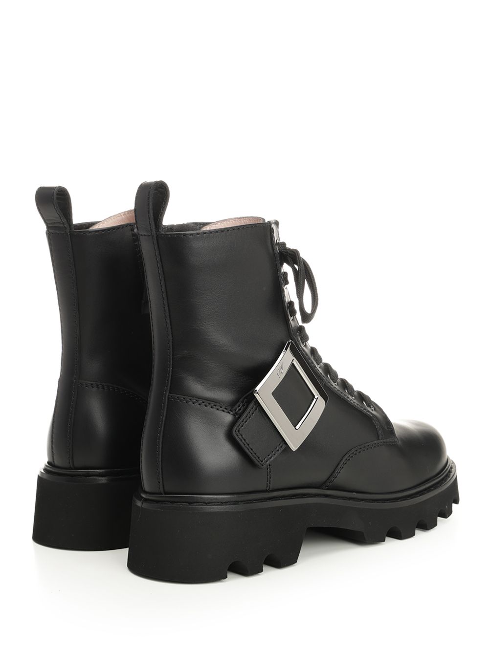 Roger Vivier Rangers Boots - Nero | dd608bdf60cf7c4eaff159507d85cf84842c05a7