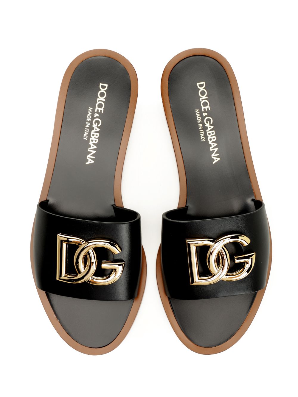 Dolce & Gabbana Calfskin Slides Scarpe basse - Nero | 8eac8566b0f11366710e2ef95aafa27adfa470cc
