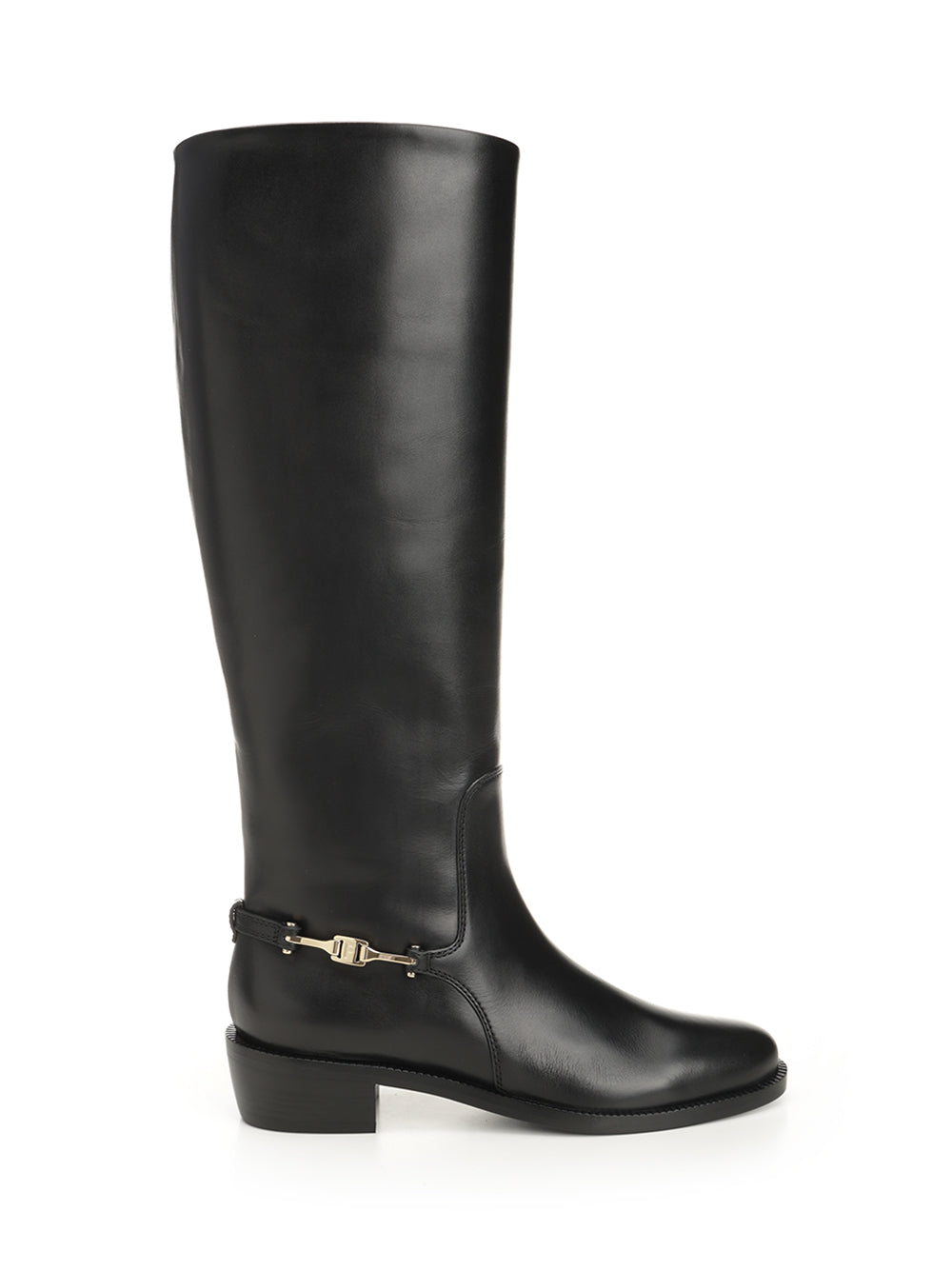 Ferragamo Boot With F Buckle Boots - Nero | 0615d0151eb81fd3cf79214e70547718229220c4