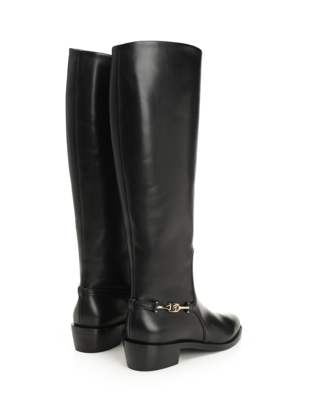 Ferragamo Boot With F Buckle Boots - Nero | 0d090d98a6832b0c85aa5322ee80212205848708