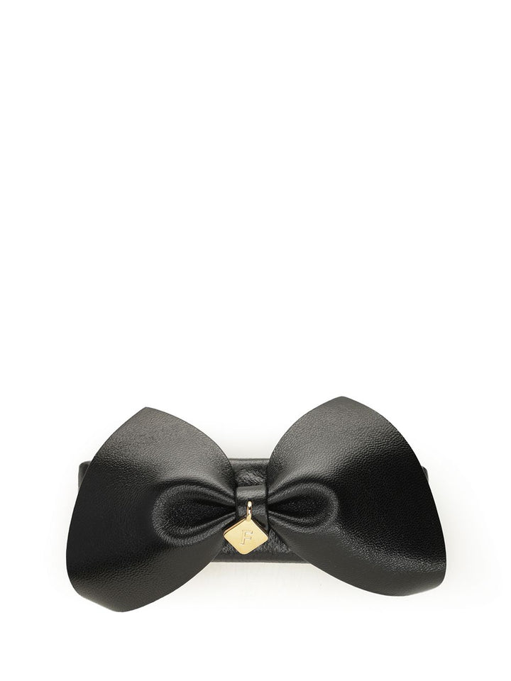 Ferragamo Bow Hair Clip Accessori per capelli - Nero | 8fb5b44929fb27c4143ed6a82c3d01881e0b3535