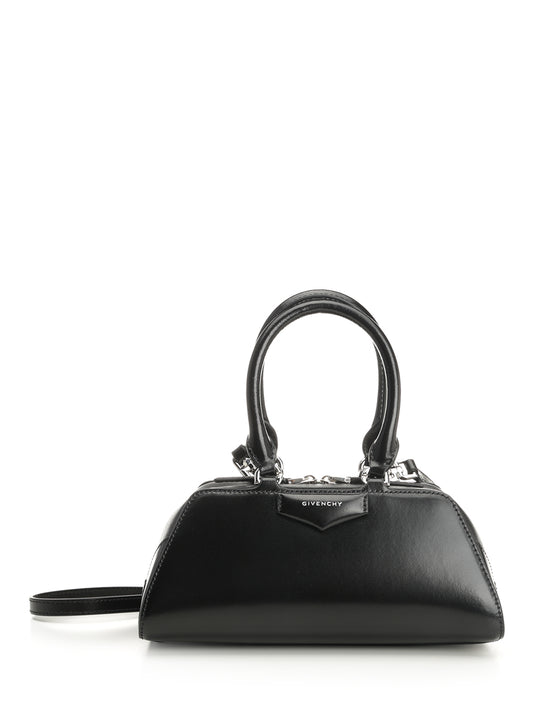 Antigona East-West Handbags Nero