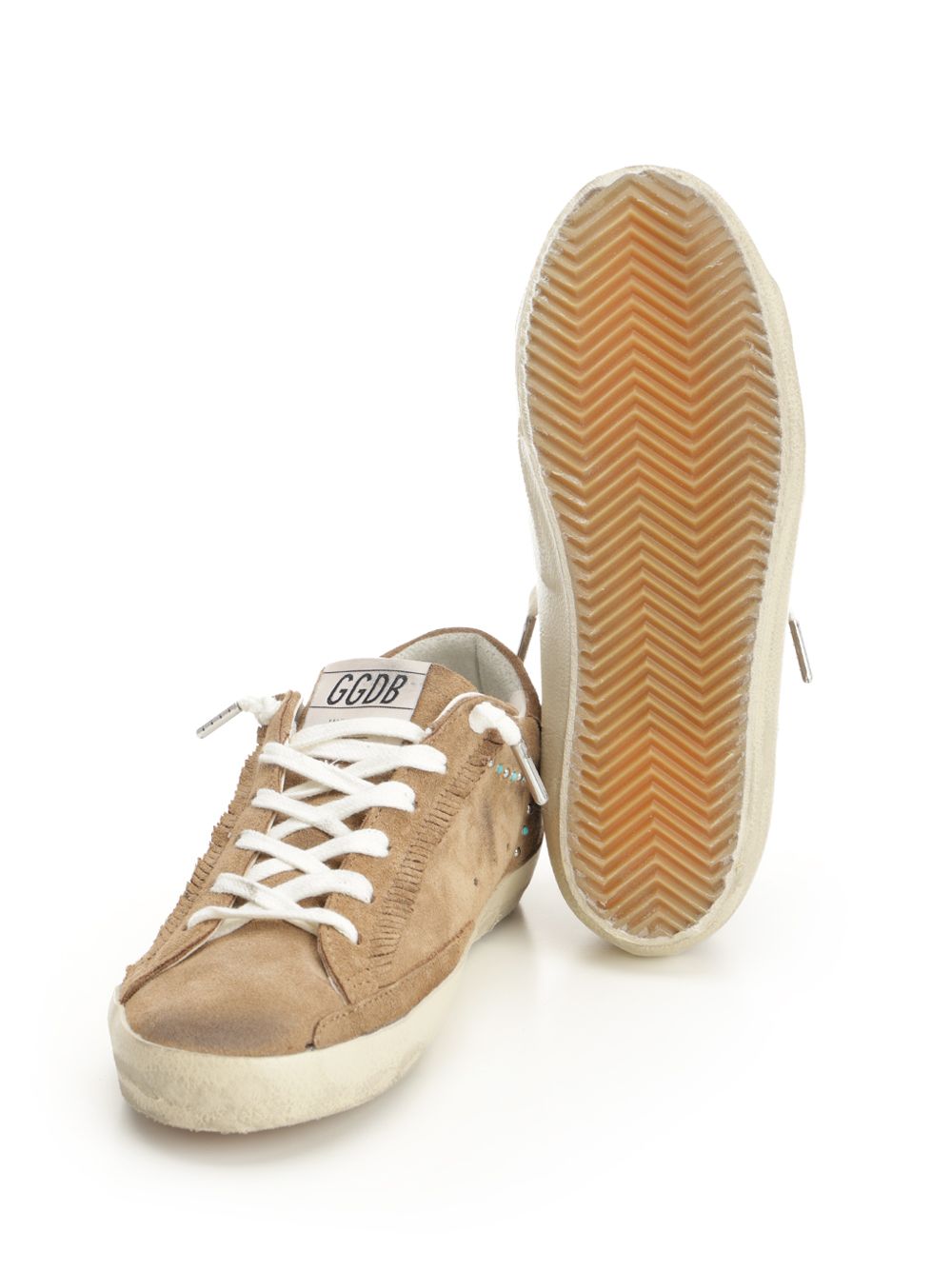 Golden Goose Deluxe Brand Superstar Sneakers - Marrone | eed20acb653c6bb860a2b67211f5b12784ae42ae