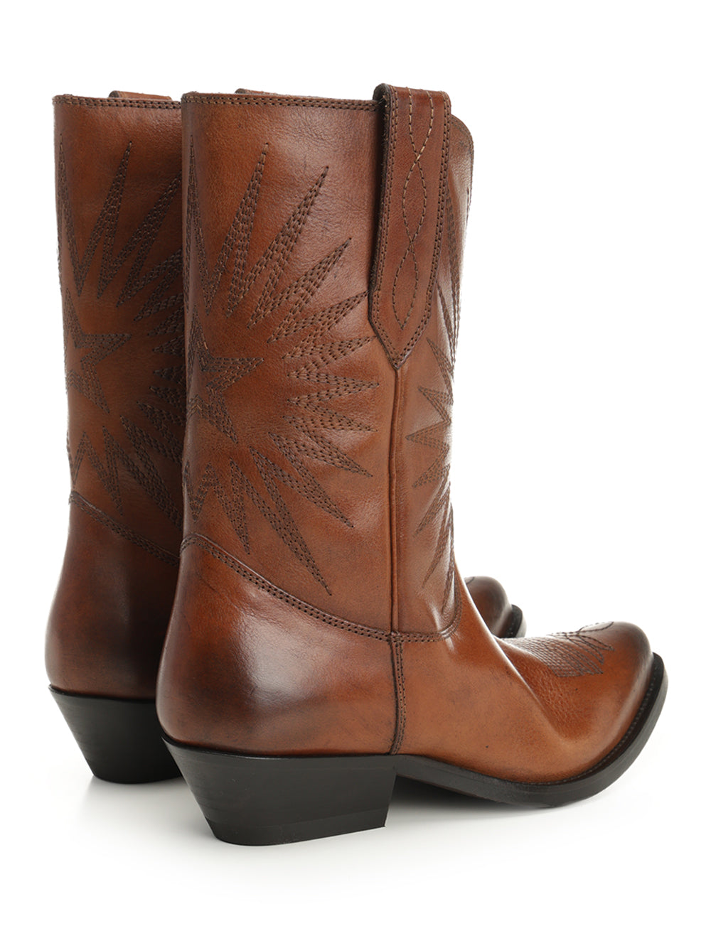 Golden Goose Deluxe Brand Wish Star Boots - Marrone | b37686b8556f795198e2c7c087ee6468a8c3a6ad