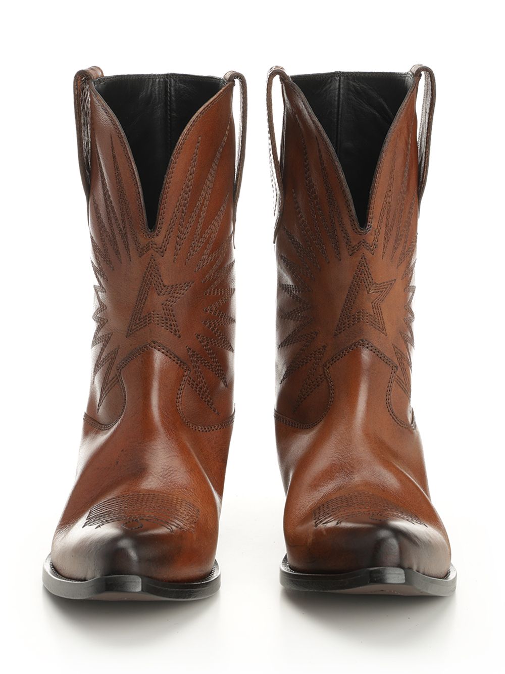 Golden Goose Deluxe Brand Wish Star Boots - Marrone | ead90efa0d320a09adbadbdeeea0e593391cbe5b