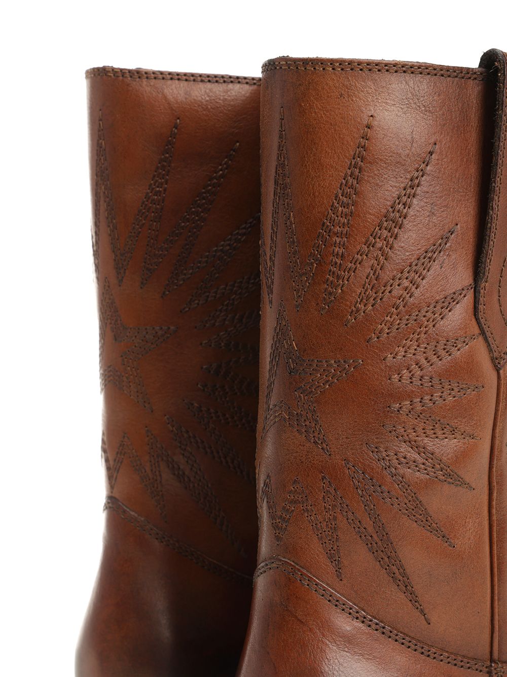 Golden Goose Deluxe Brand Wish Star Boots - Marrone | e7e9c17e78a5e36556d97ff3da687e8183e6c400