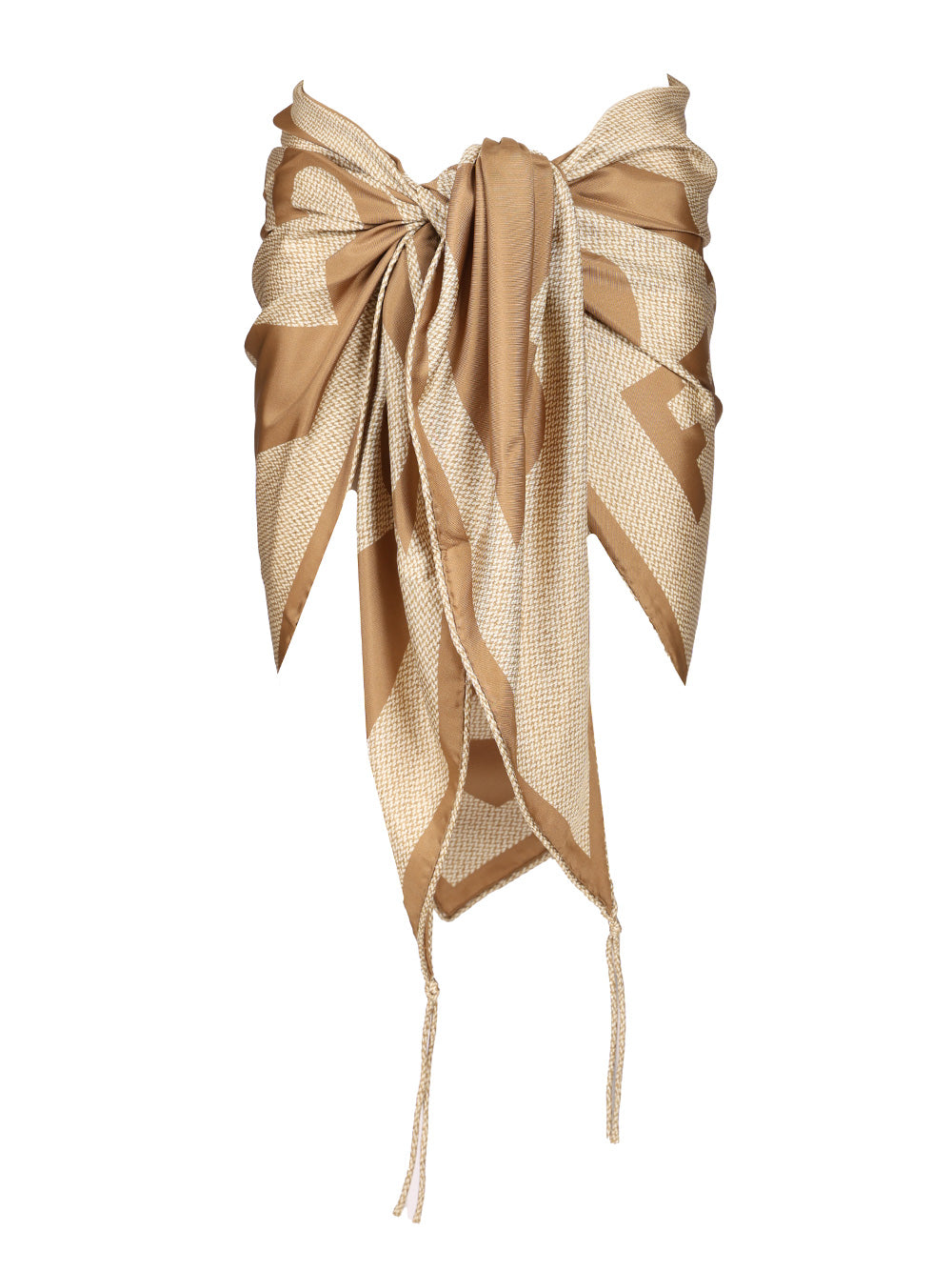 Ferragamo Silk Skirt Pareo Gonne - Beige | e2f166346c779fd191d732d100d4d50f42723b1f