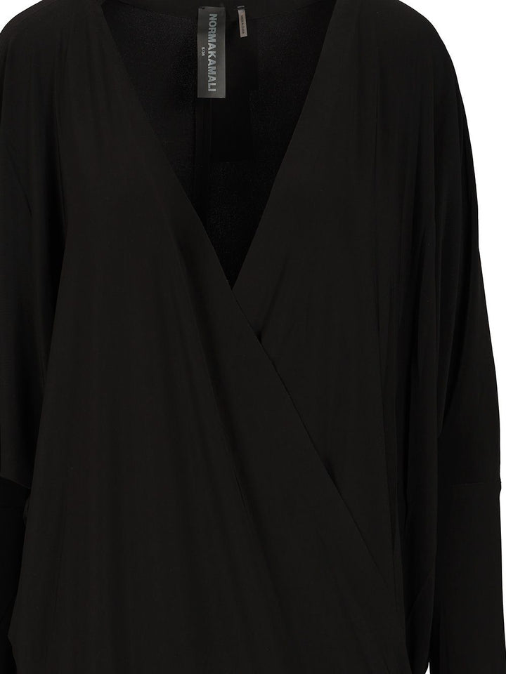 Norma Kamali Dolman Abiti - Nero | 84654b9d894ef35db897dd91ff4e2661b108f868