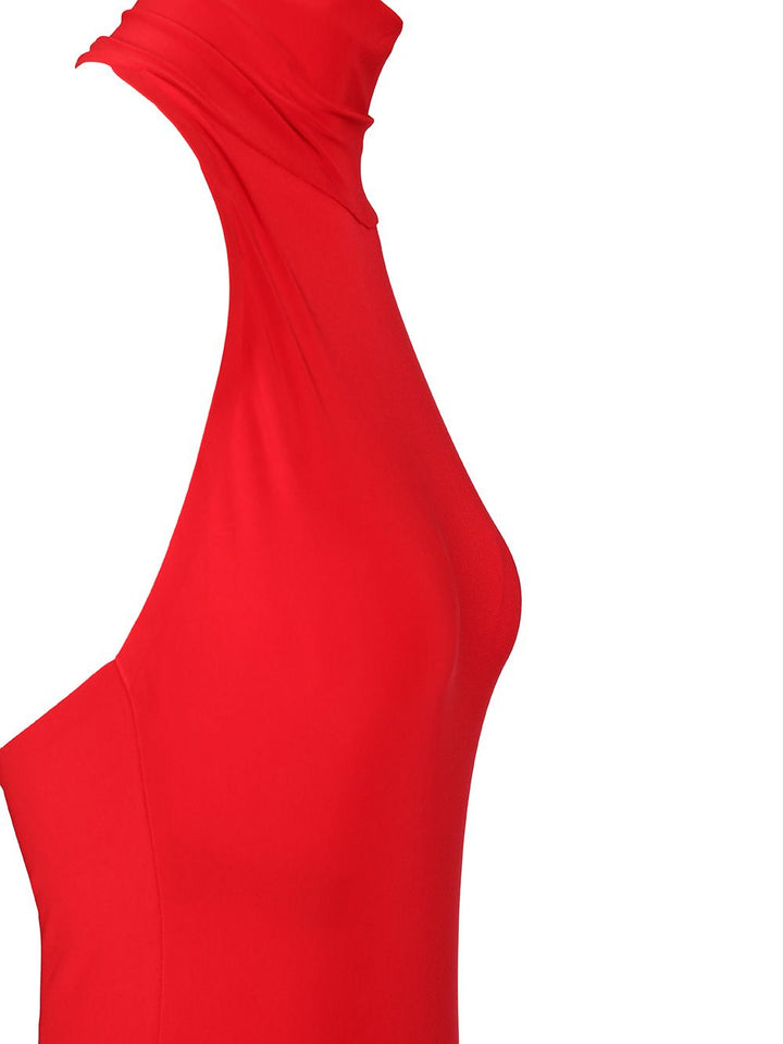 Norma Kamali Mermaid Dress Abiti - Rosso | f37a55c72fb022ca112581ea5e2cffefb1cb578c