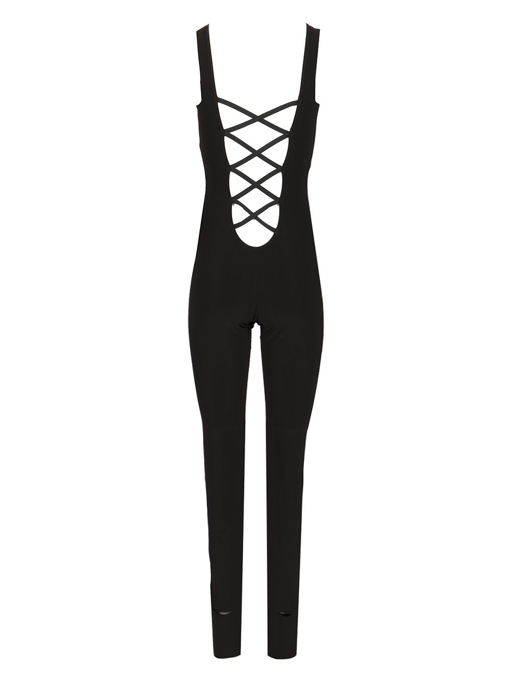 Norma Kamali One-Piece With Cross-Back Details Tute Intere - Nero | d6f627e89660f64f821fa5699b1005e3e7276e15