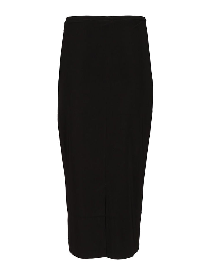 Norma Kamali Straight Skirt Gonne - Nero | 7c10a89a2976aeefd4ead1a432a3735a5525f449