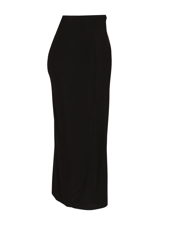 Norma Kamali Straight Skirt Gonne - Nero | 170472c784401b4a48b0608a03ddae8530d1e87d