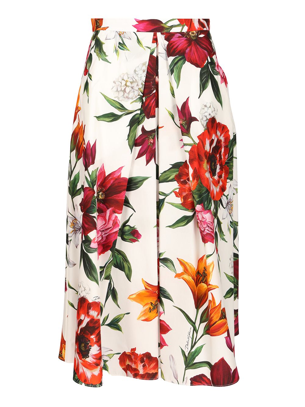 Dolce & Gabbana Pleated Skirt Gonne - Multicolor | 253ca227600e830a72d0a52e9fed526bb6257f42