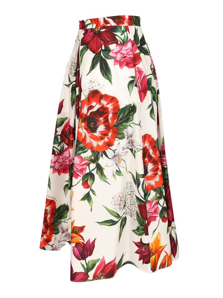 Dolce & Gabbana Pleated Skirt Gonne - Multicolor | 5ea962ad8497aa70b0d37e23e51cc1d074f6132e