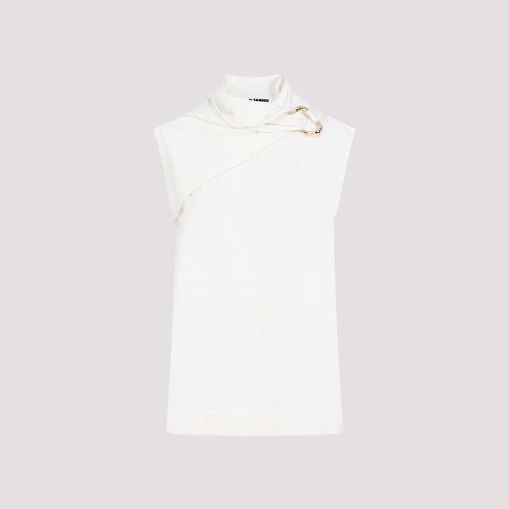 Jil Sander Top - Bianco | e7142283b666dc25c9b01ed77350f8397c6f8803