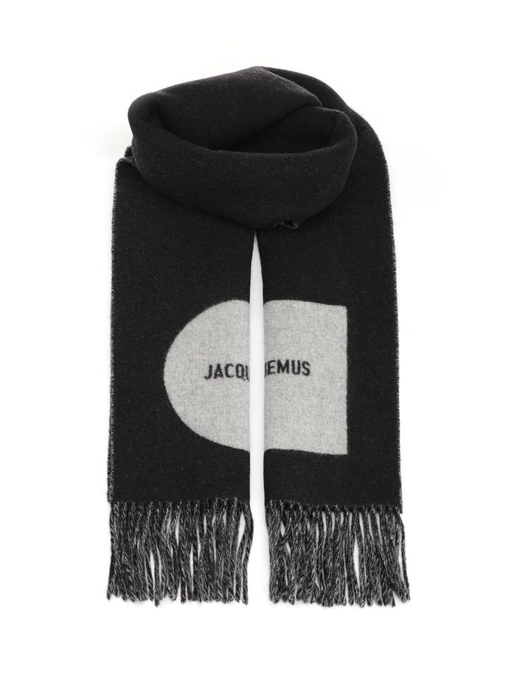 Jacquemus Rond Carré Scarves And Foulards - Nero | 54c2859235c488edaf39c94e0008a2aeb1ec87bd