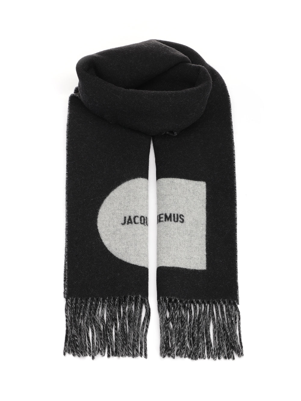 Jacquemus Rond Carré Scarves And Foulards - Nero | 54c2859235c488edaf39c94e0008a2aeb1ec87bd
