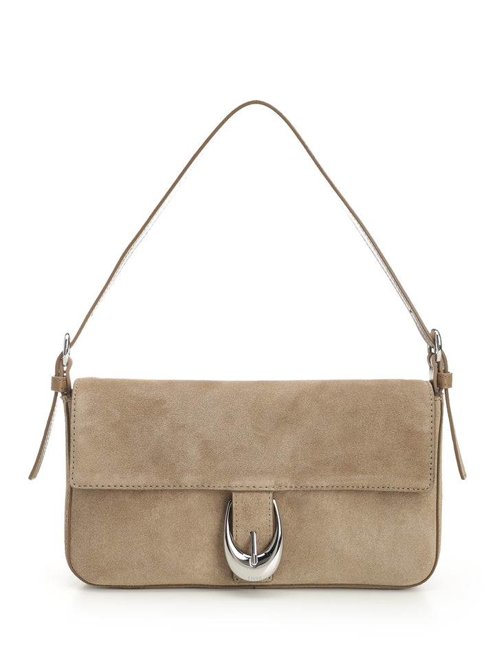 Staud Harlow Shoulder Bags - Beige | 627fd770576b91e7c2d695b8d8067781409b257c
