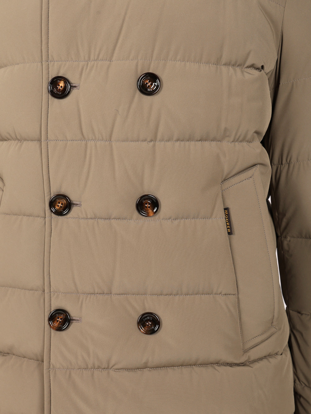 Moorer Florio Kn Coats - Beige | 02c661c2688ab659394d373f2acaf4cfddf32ea5