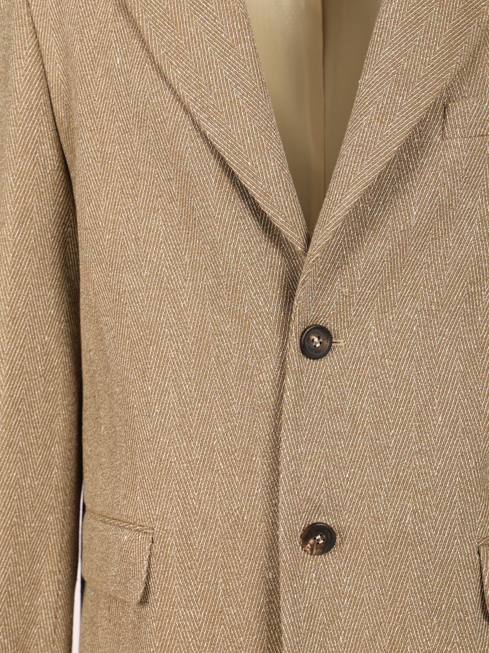 Golden Goose Deluxe Brand Single-Breasted Chevron Linen Blend Blazer Giacche - Multicolor | 96bfe2451894b0caf84518e2399fdd65910ccdcc