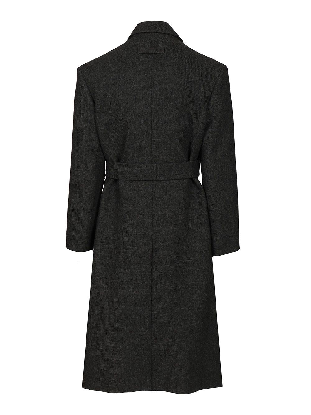 Fear Of God Wool Relaxed Coat Coats - Nero | 32960dda069f98135949eed0bc2aac699e92cd2f