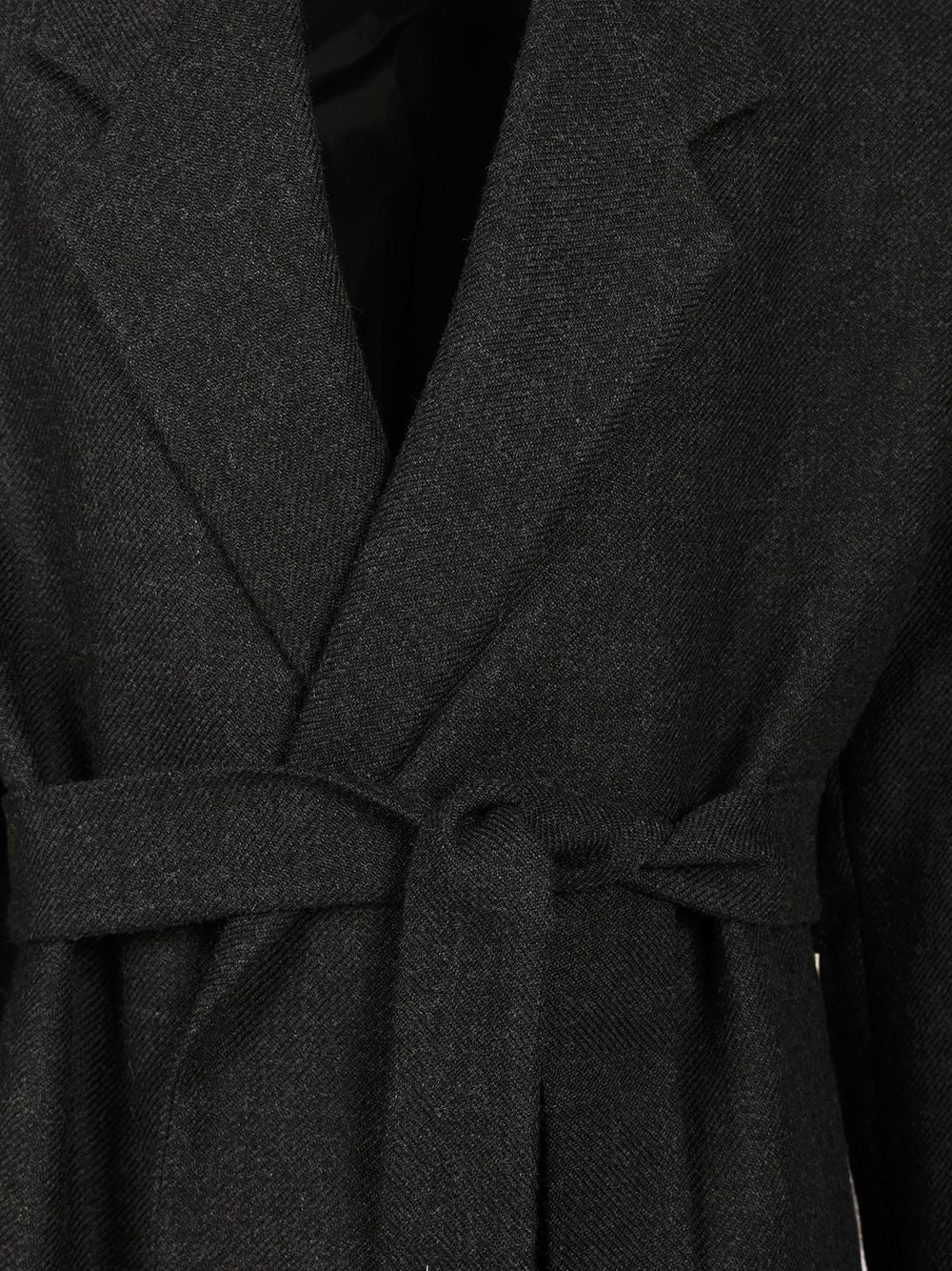 Fear Of God Wool Relaxed Coat Coats - Nero | 376fba432bd4ab61e7a44c34cef87c4d5144c58c