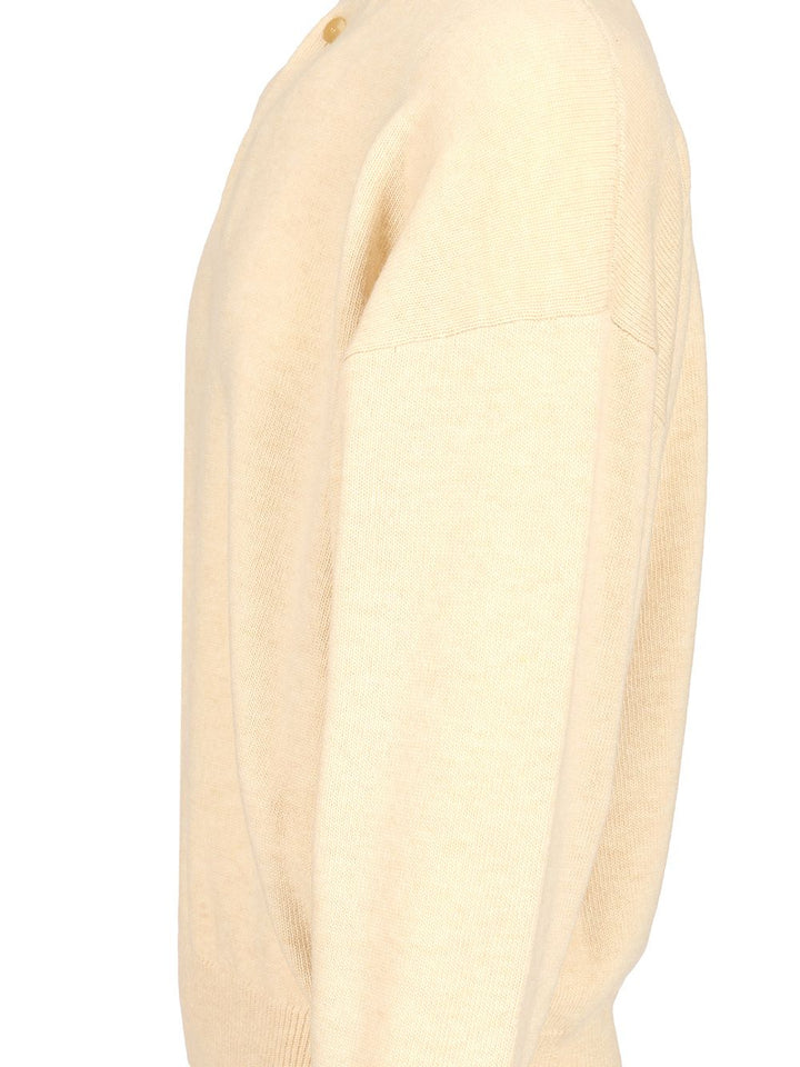 Fear Of God Henley Knitwear - Bianco | 95f84fca650350fbbe08c3c67c8161aafe3932ee