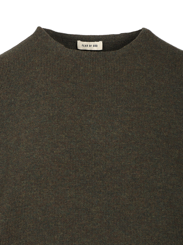 Fear Of God Knit Crewneck Sweater Knitwear - Verde | e1eb14bc246f81f8433d1e2c7e98abe121b164c5