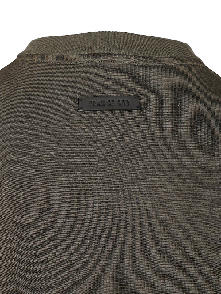 Fear Of God Crew Neck T-Shirt - Verde | f72f99da7124f261a7ac27b6a2bafe6d775643d7