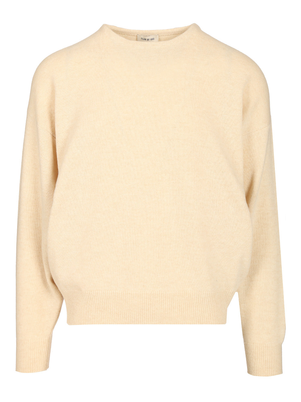 Fear Of God Knit Crewneck Sweater Knitwear - Bianco | 7929a6c7a2a8b1ac6867839558b135a11c32485c
