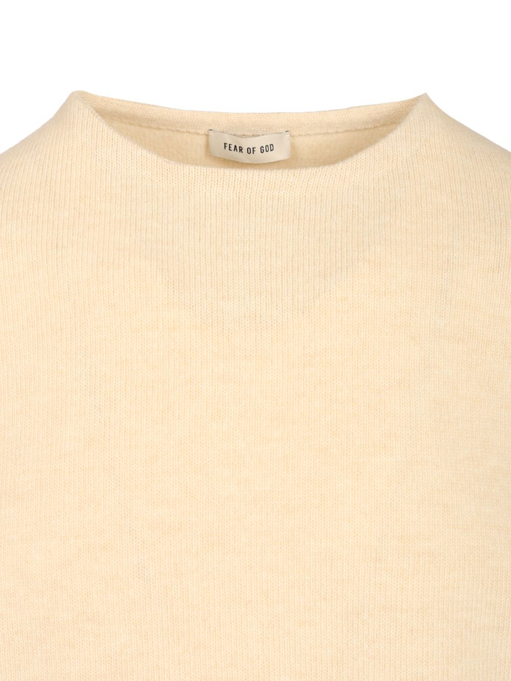 Fear Of God Knit Crewneck Sweater Knitwear - Bianco | c6491cf54314309245df3861d42dc507f0153a5b
