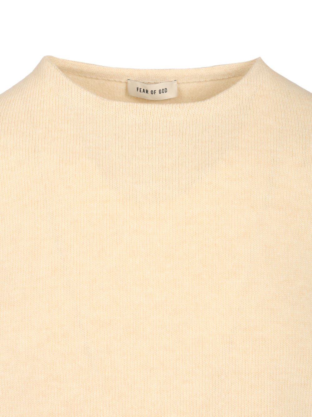 Fear Of God Knit Crewneck Sweater Knitwear - Bianco | 657dcbf9ea420dbf6eeed54bc0f02304140206a2