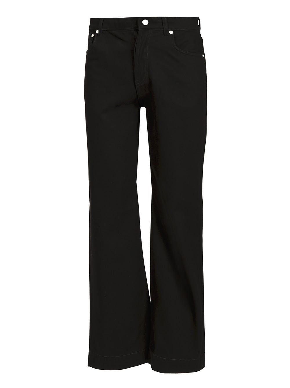 Mcqueen Wide Leg Jeans - Nero | d4d9868213945f400e2cf29dbdebddc98c83c48e