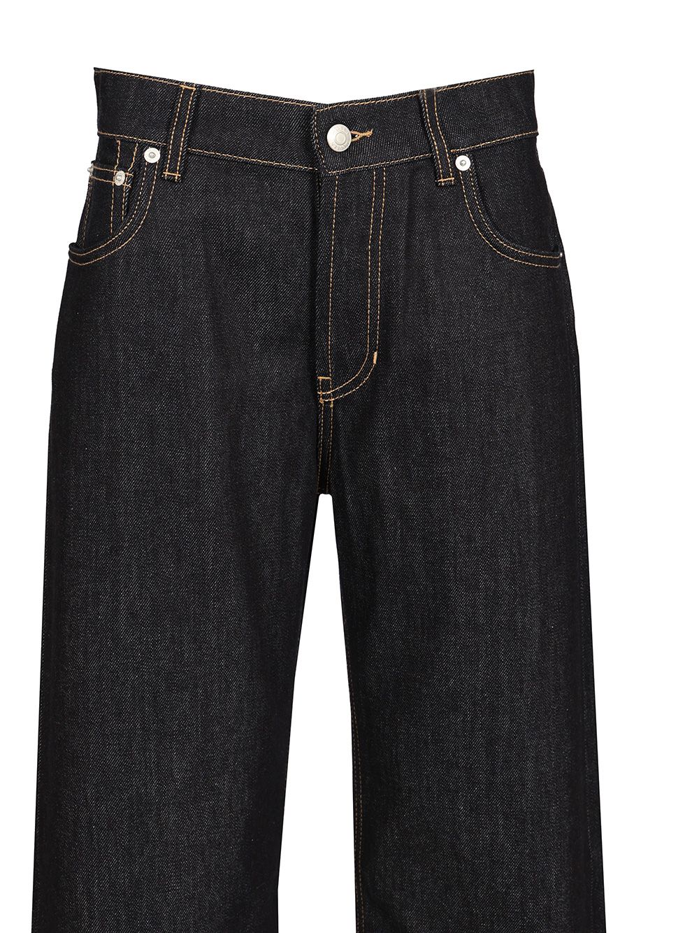 Mcqueen Wide Leg Jeans - Blu | b576f9e7beba625383d3aa71ec7260c95cb06008