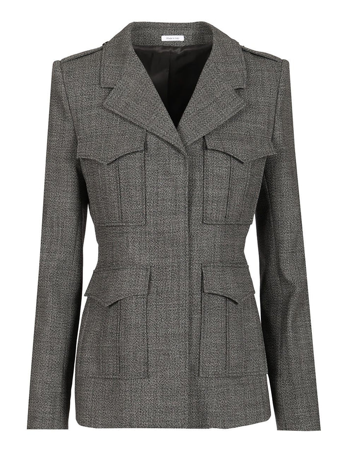 Mcqueen Uniform-Style Jacket Giacche - Grey | 2a570a5c8af43301635ae2a6004fd0808cad0ca1