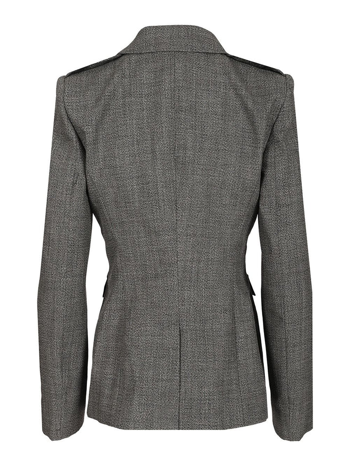 Mcqueen Uniform-Style Jacket Giacche - Grey | 23df1b9bb851438232adc0dea1f89e7d2d2451ba